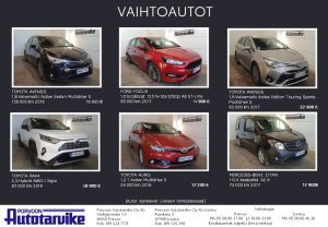 A post from Porvoon Autotarvike oy ab